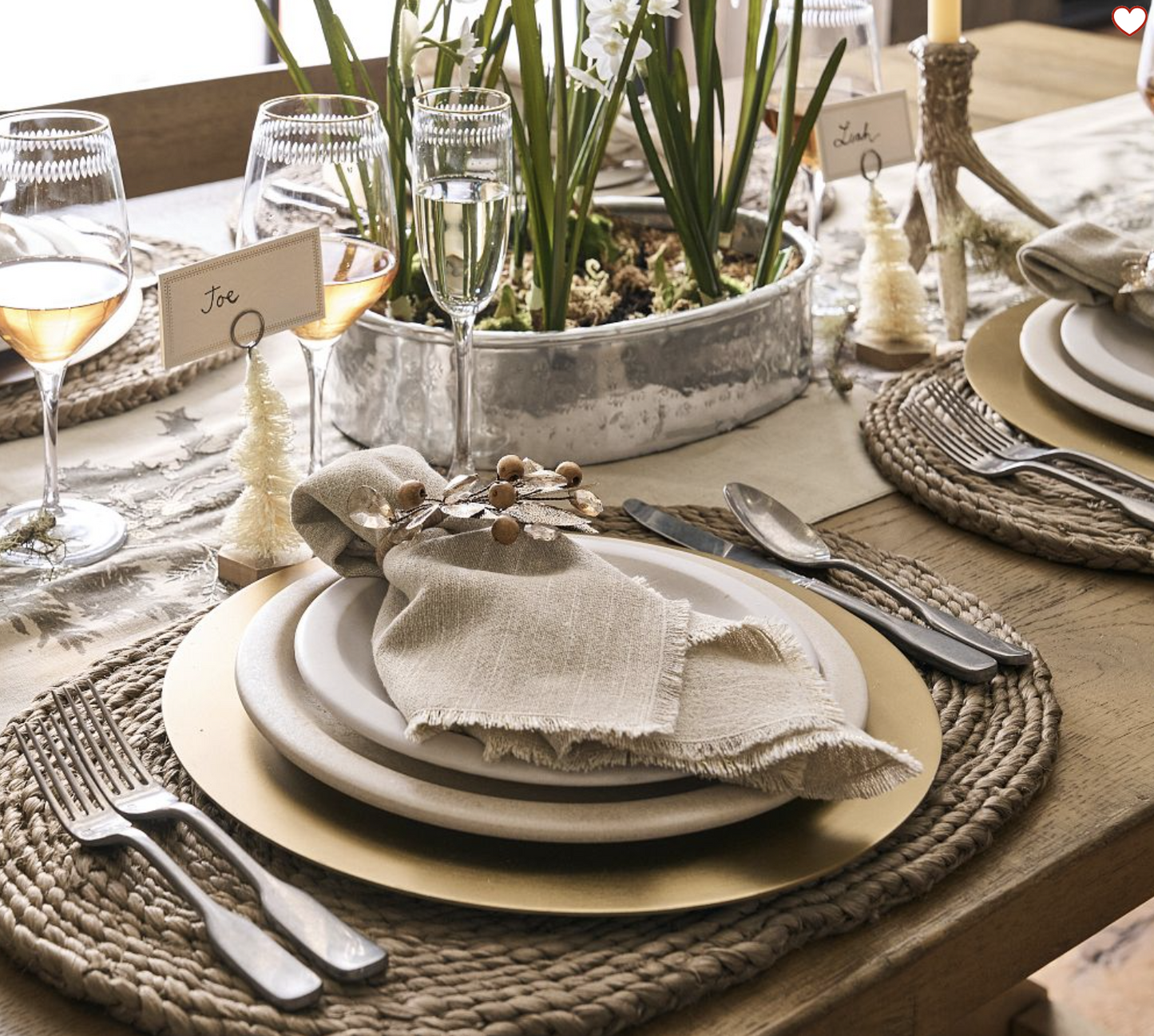 Green Paisley Napkins